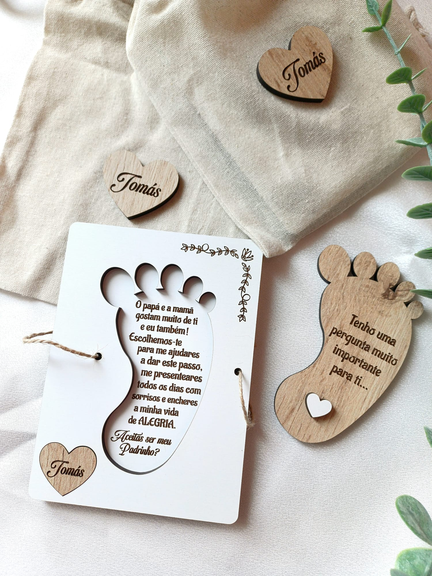 Convite Padrinhos (Pezinho) 3