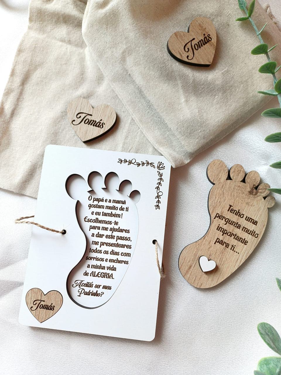 Convite Padrinhos (Pezinho) 3