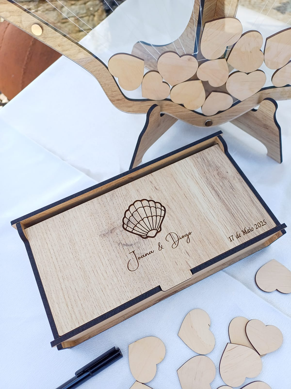 Quadro Assinaturas + Livro Honra 