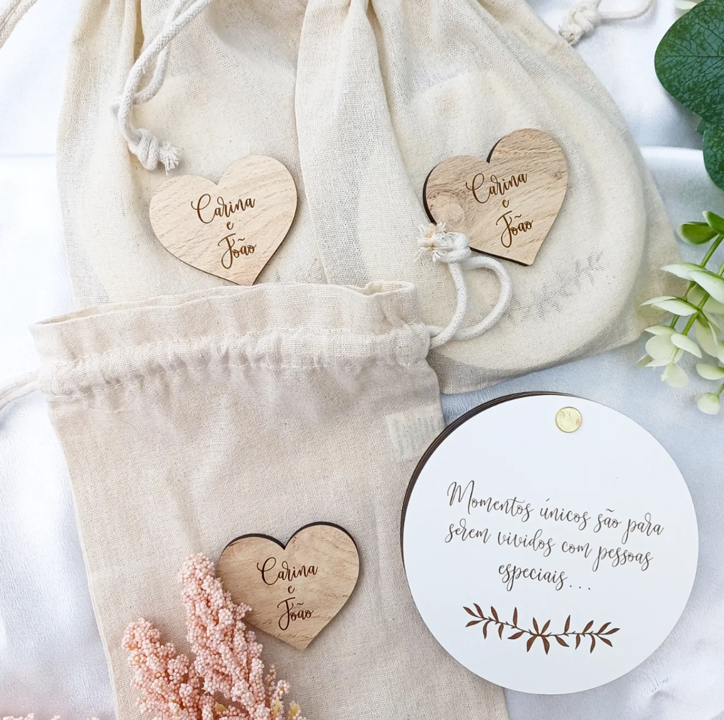 Convite Casamento 3D Madeira 4