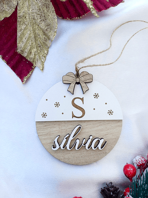 Bola Natal Madeira Nome