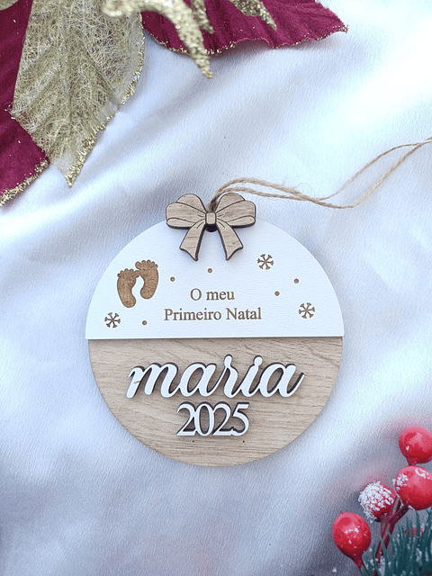 Bola Natal Madeira O meu Primeiro Natal