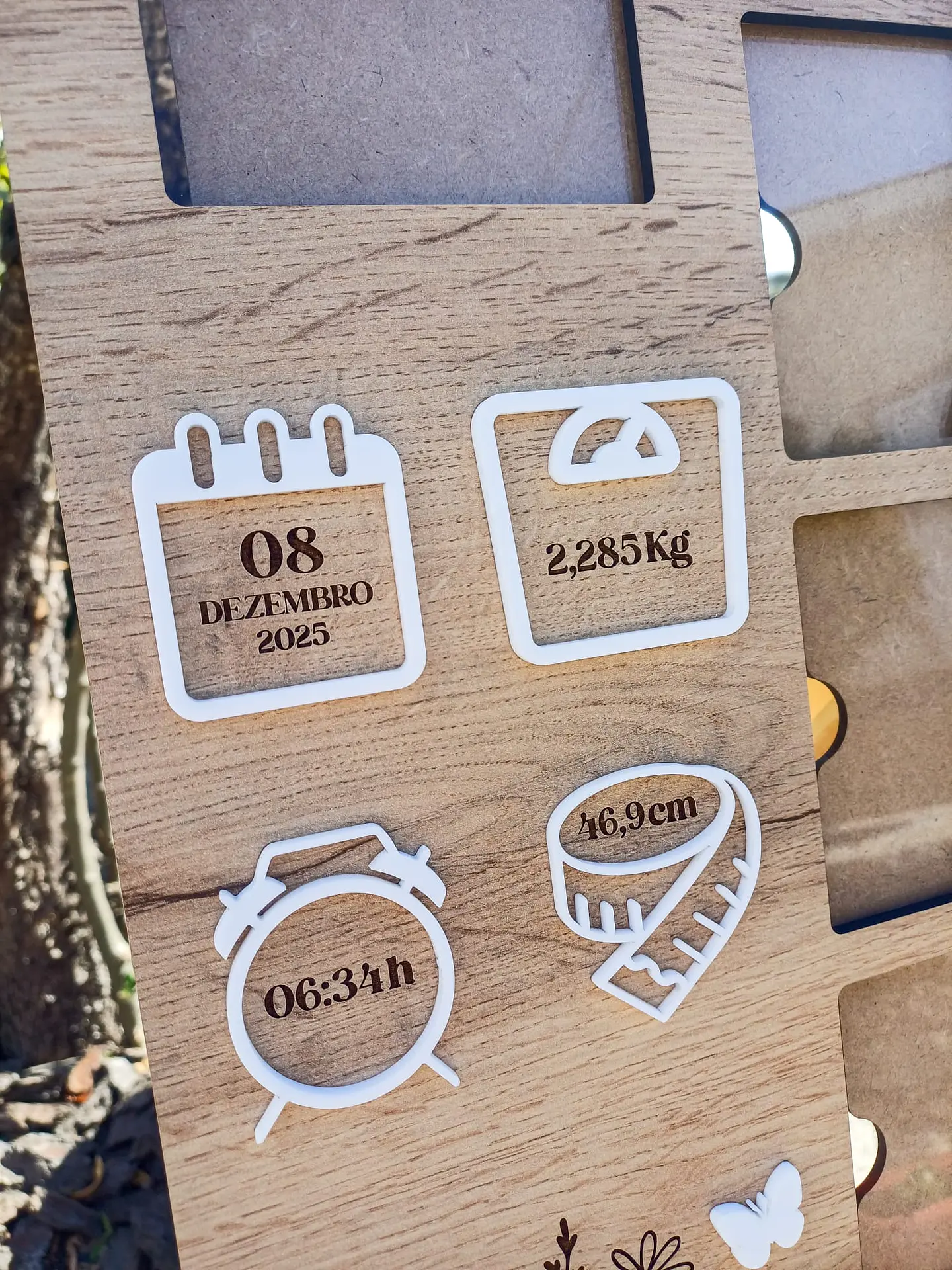 Quadro Fotos Primeiro Ano 6