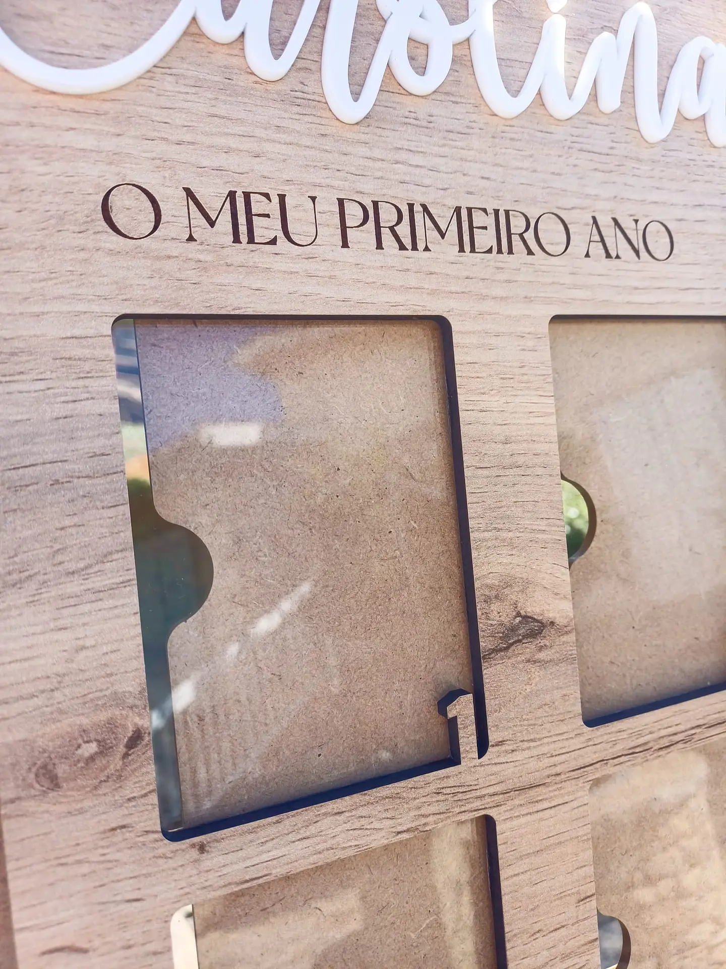 Quadro Fotos Primeiro Ano 7