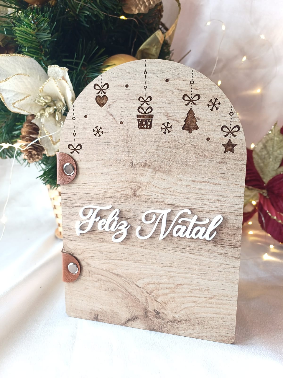 Moldura Livro em Madeira e Acrílico 1