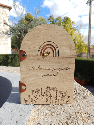 Convite Madrinha/Padrinho - Moldura