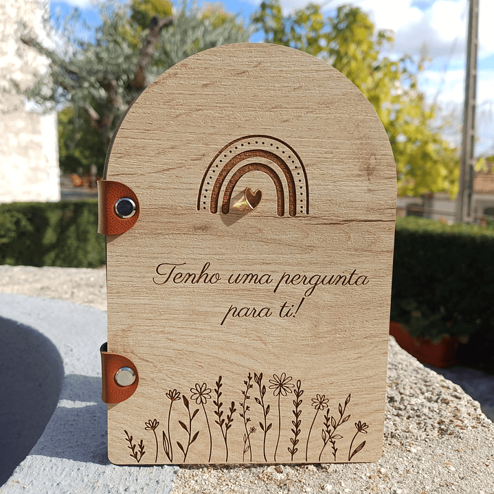 Convite Madrinha/Padrinho - Moldura 1