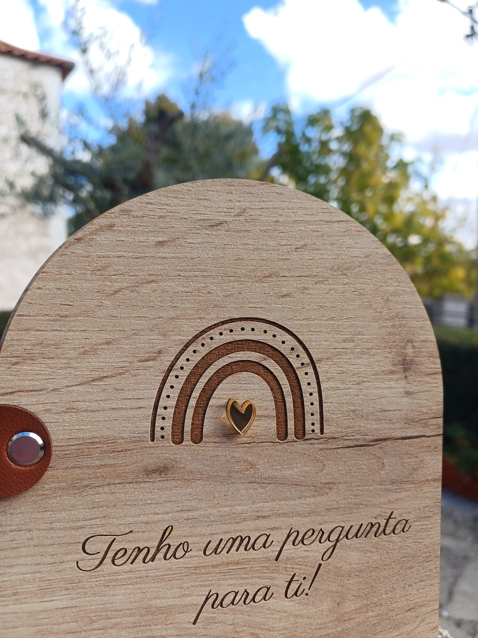 Convite Madrinha/Padrinho - Moldura 3