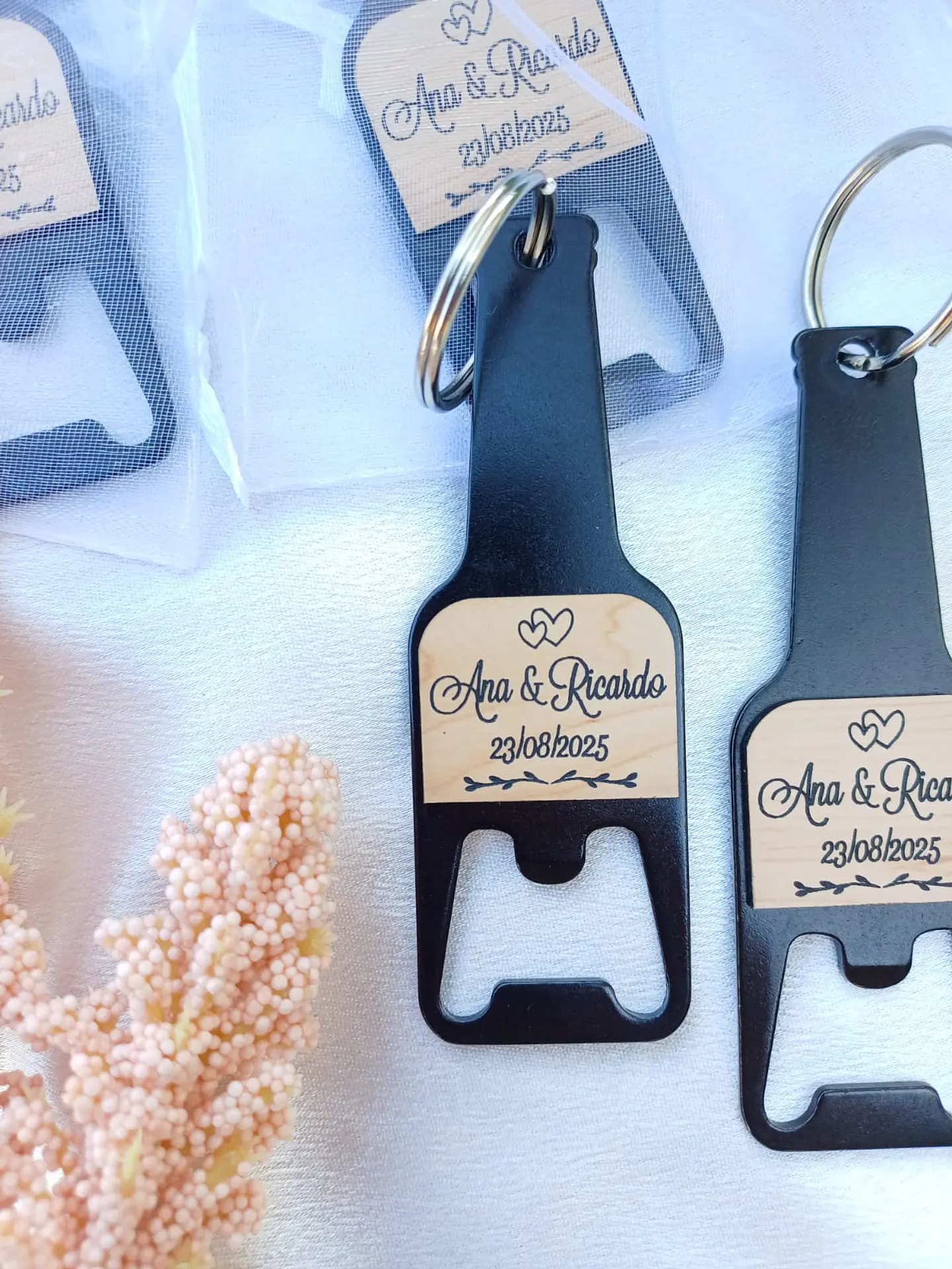 Porta-chaves abre-caricas - Lembrança 2