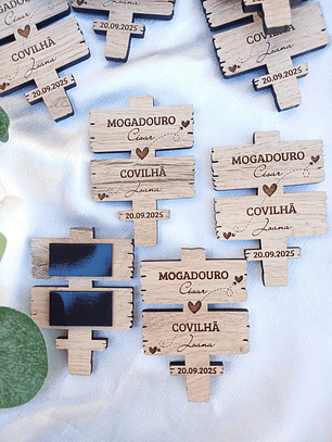 Íman Madeira Cidades - Lembrança Casamento