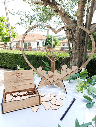 Quadro de Assinaturas (Coração)