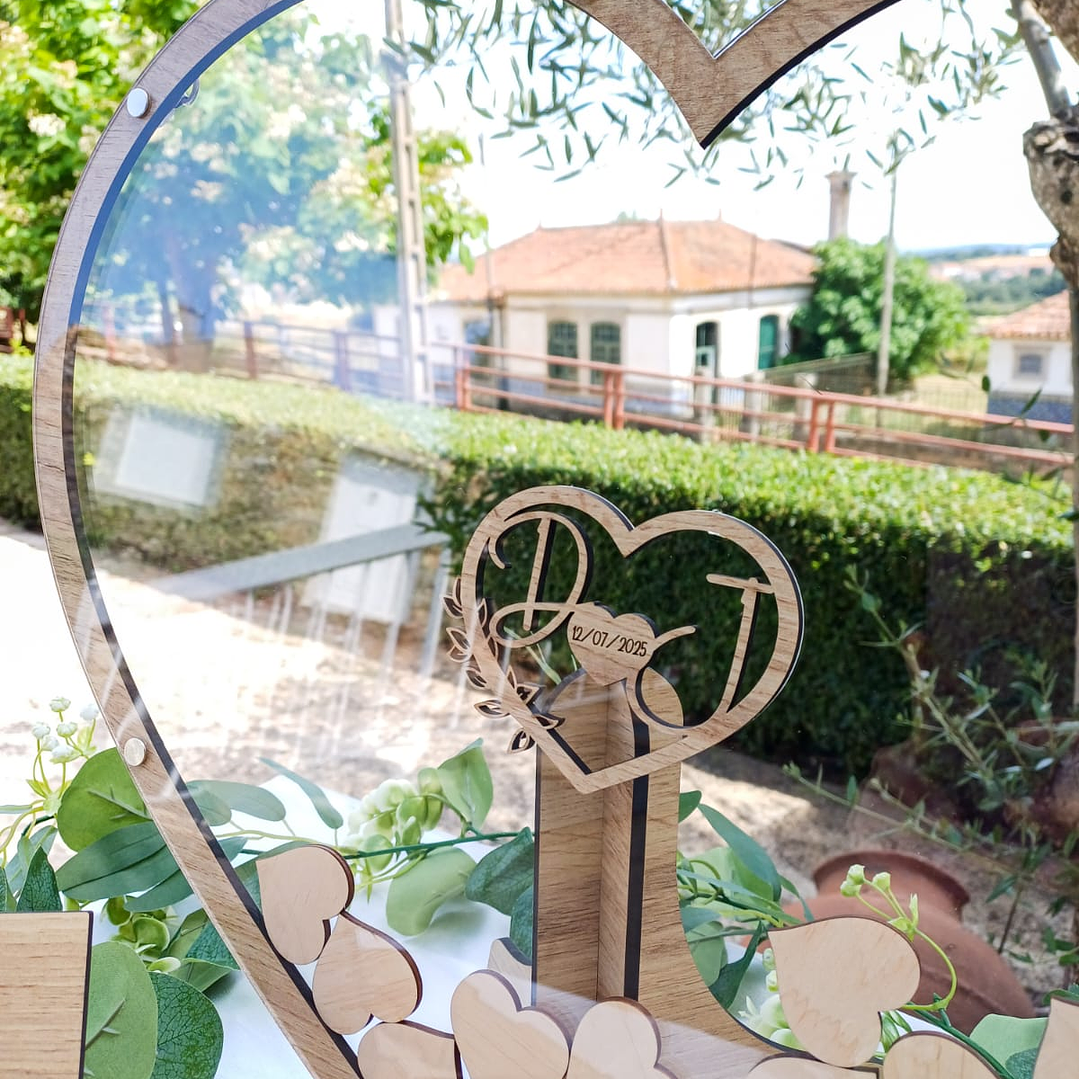 Quadro de Assinaturas (Coração) 4