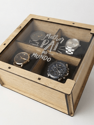 Caixa Organizadora de Relógios 