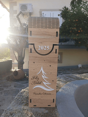 Caixa para garrafa de Vinho