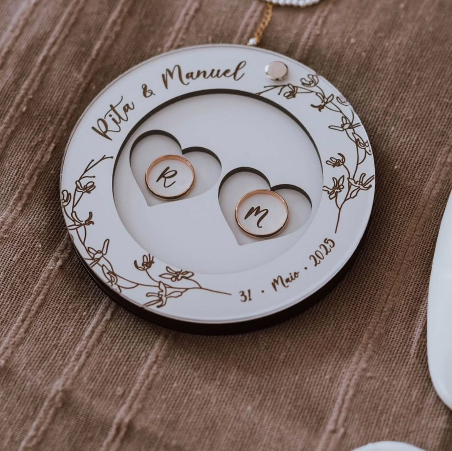 Porta-alianças Premium 1