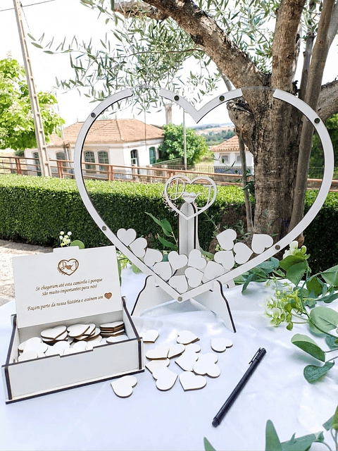 Quadro de Assinaturas (Coração)