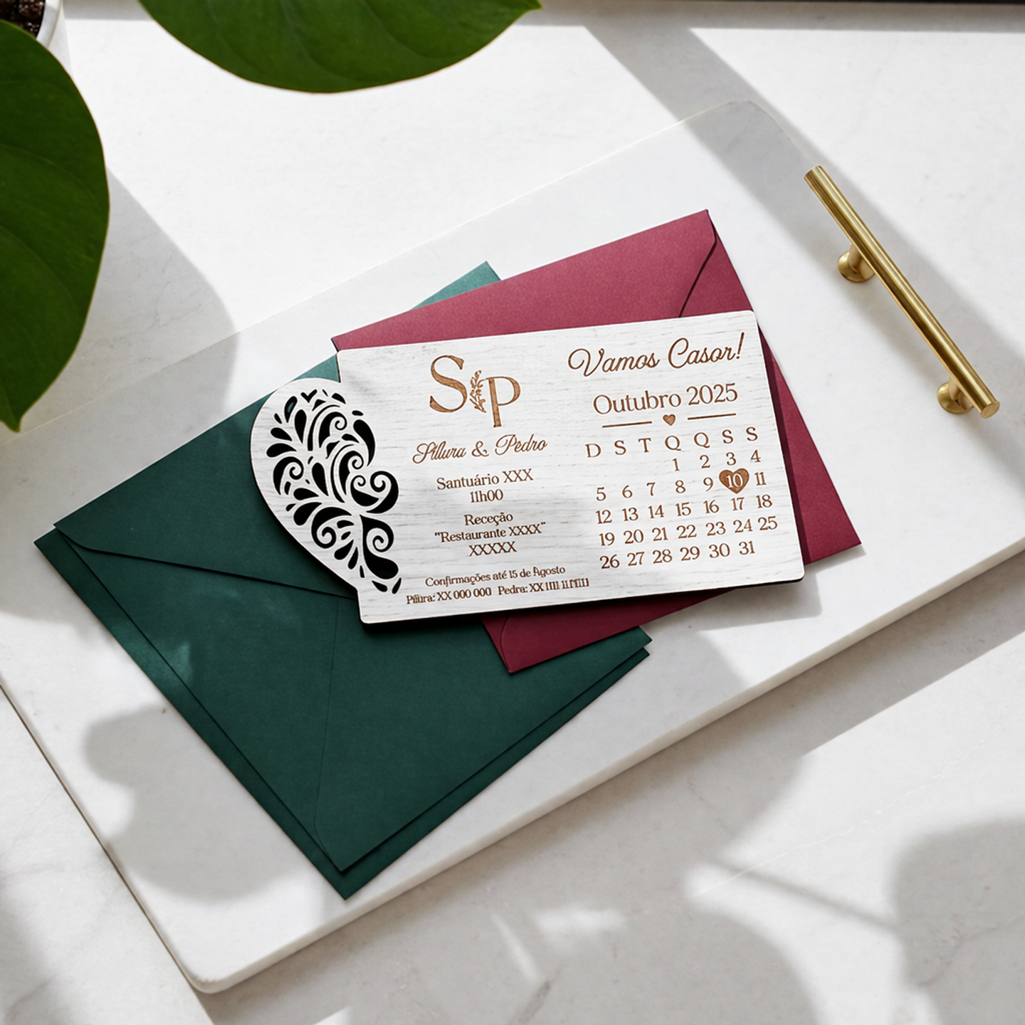 Convite Madeira Calendário 2