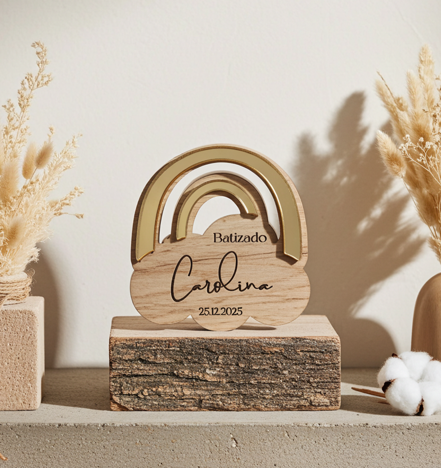 Íman Madeira Arco Íris - Lembrança 1