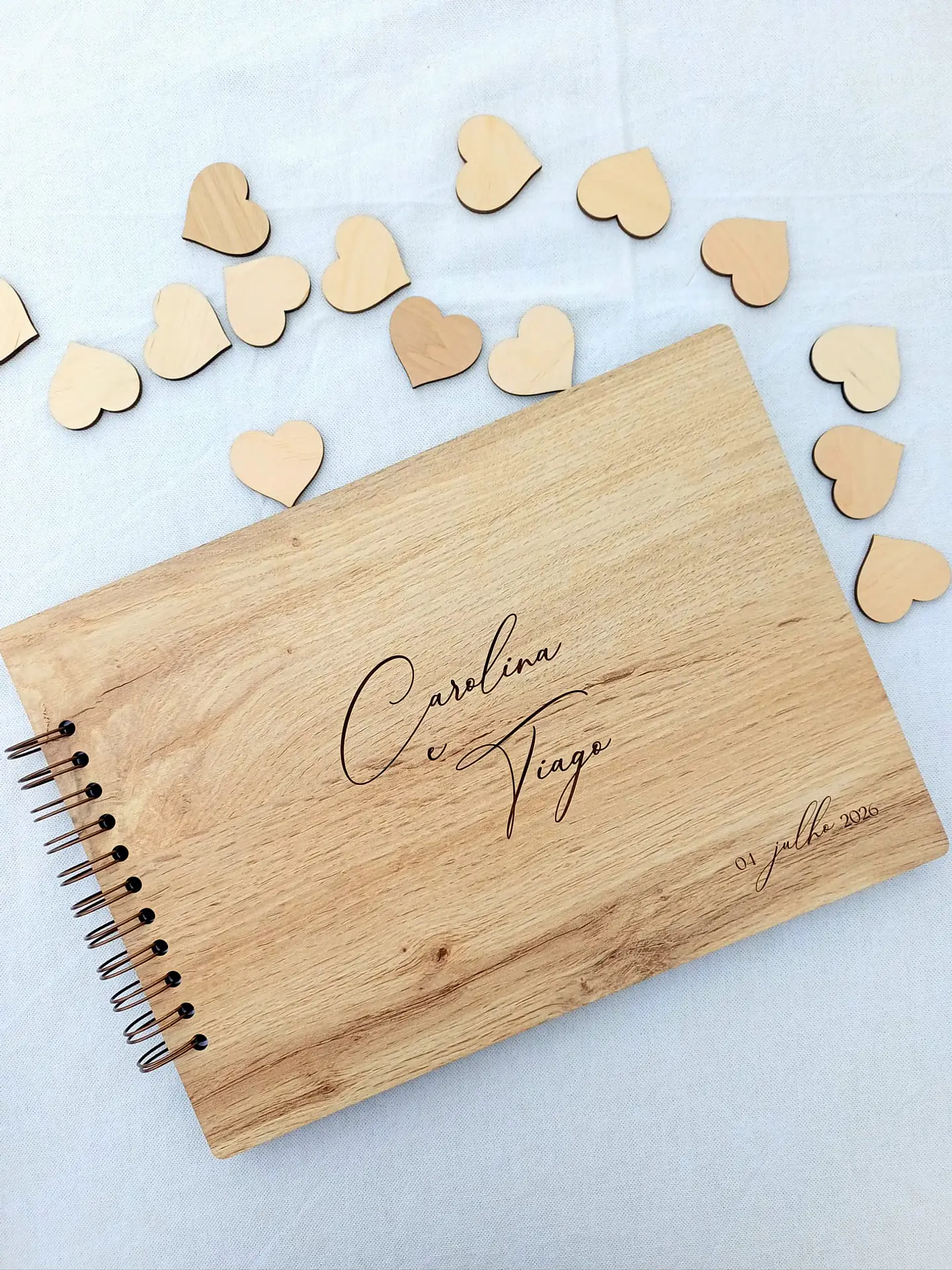 Livro de Honra em Madeira 1