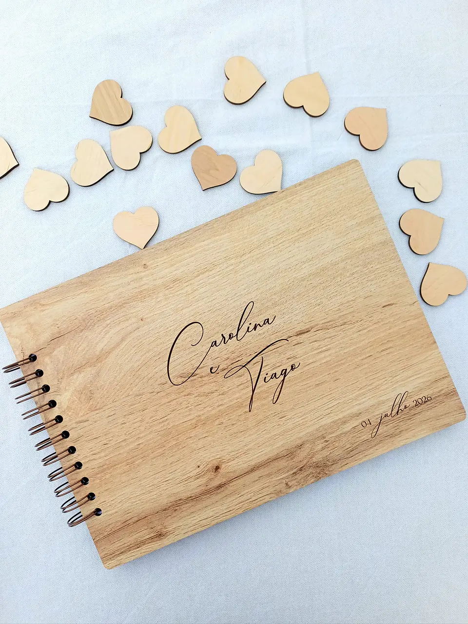 Livro de Honra em Madeira 1