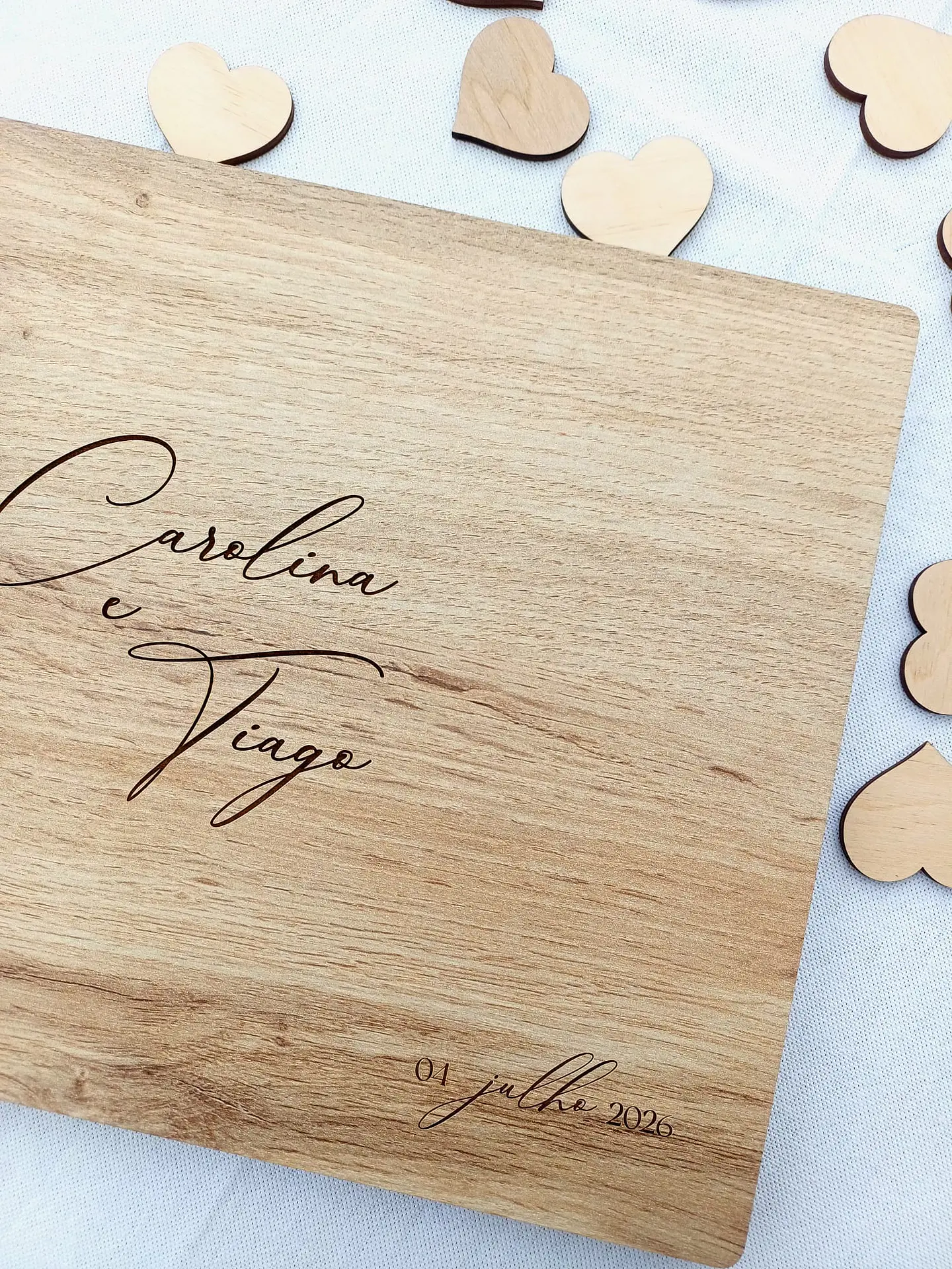 Livro de Honra em Madeira 4