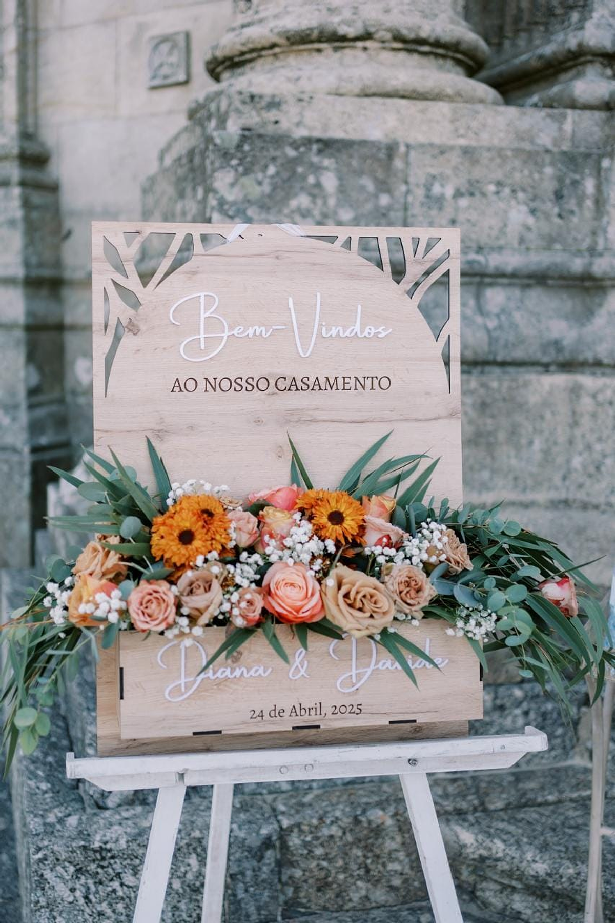 Placa de Boas-Vindas