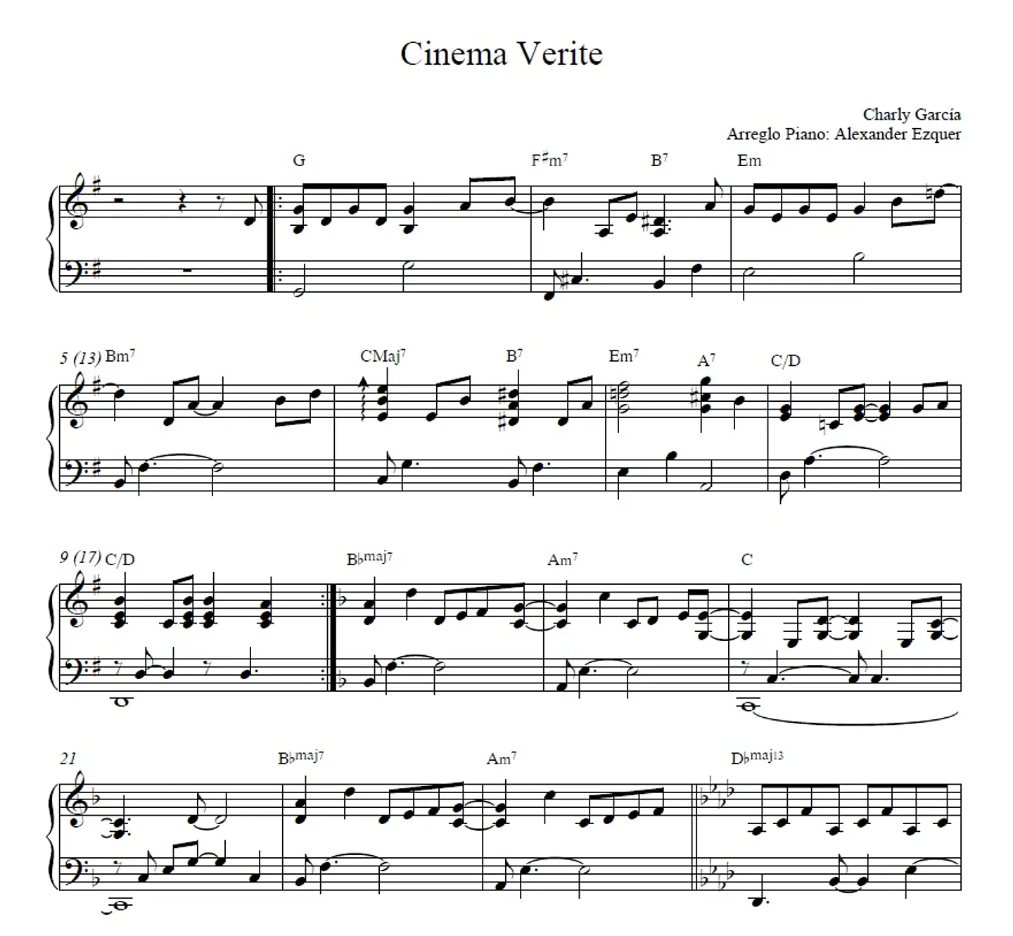 PS 0011 - Cinema Verite - Charly Garcia - Piano solo 1