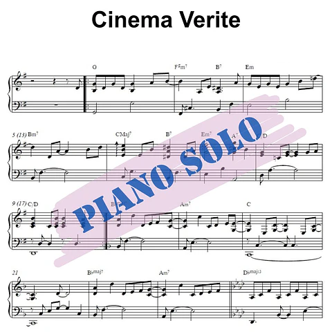 PS 0011 - Cinema Verite - Charly Garcia - Piano solo