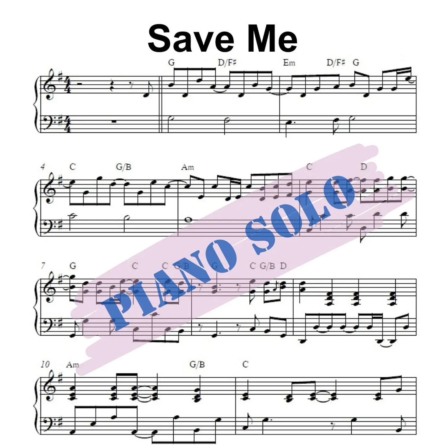 PS 0017 - Save Me - Queen - Piano solo 1