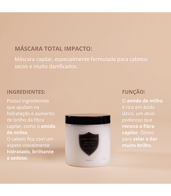 Mascara Total Impacto 500ml