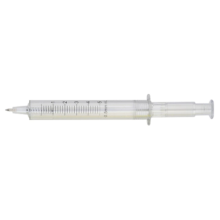 Bolígrafo Plástico Jeringa (Pack de 100 Lápices). 2