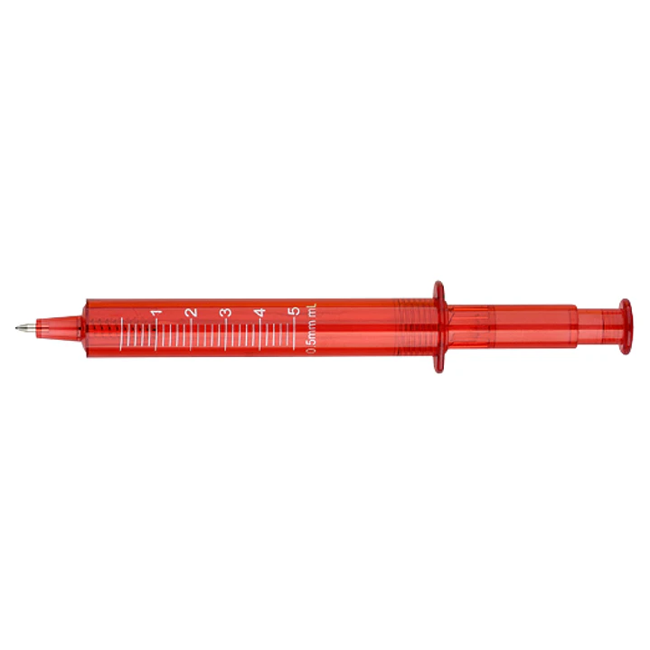 Bolígrafo Plástico Jeringa (Pack de 100 Lápices). 4