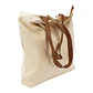 Bolsa de Compras Canvas asas Cuero (12 Unidades). - Miniatura 3
