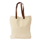 Bolsa de Compras Canvas asas Cuero (12 Unidades). - Miniatura 6