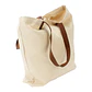 Bolsa de Compras Canvas asas Cuero (12 Unidades). - Miniatura 7