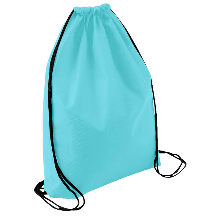 Mochila tipo Morral de TNT (Pack 100 Unidades). 12