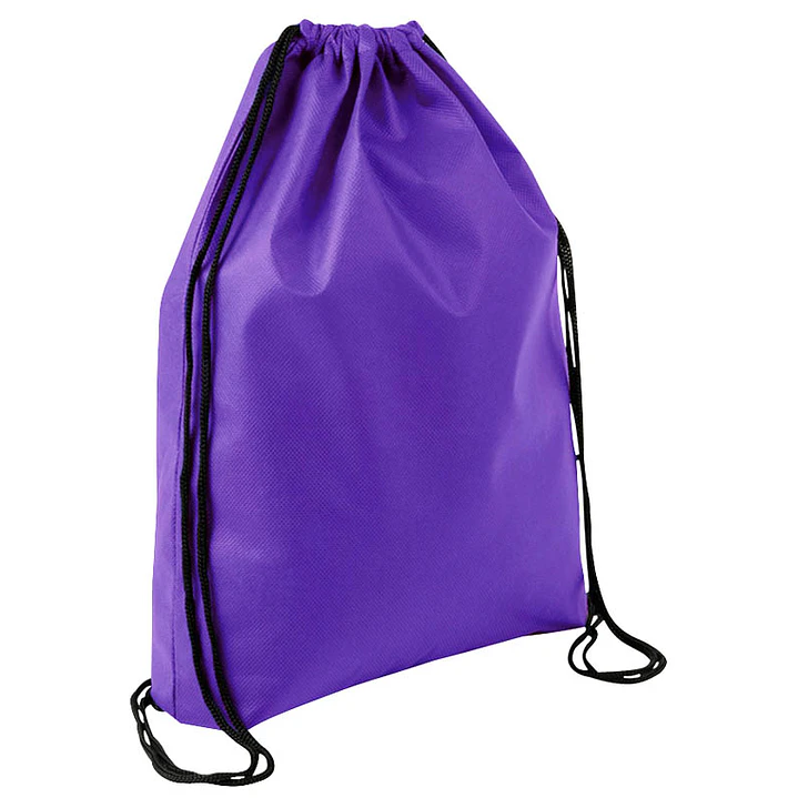 Mochila tipo Morral de TNT (Pack 100 Unidades). 14