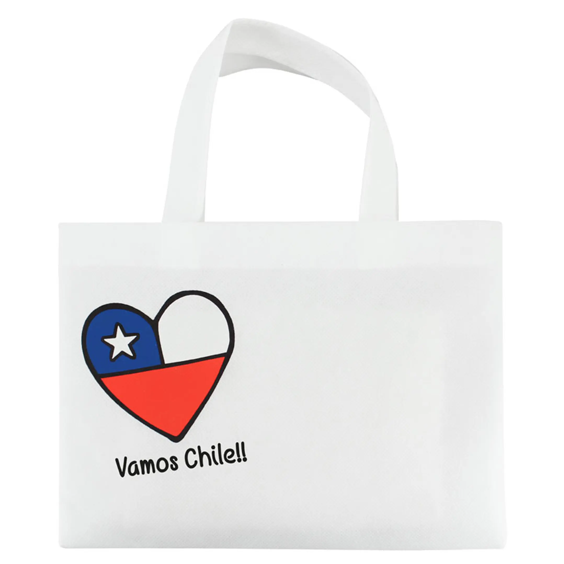 Bolsa TNT Vamos Chile (Pack 100 Unidades). 1