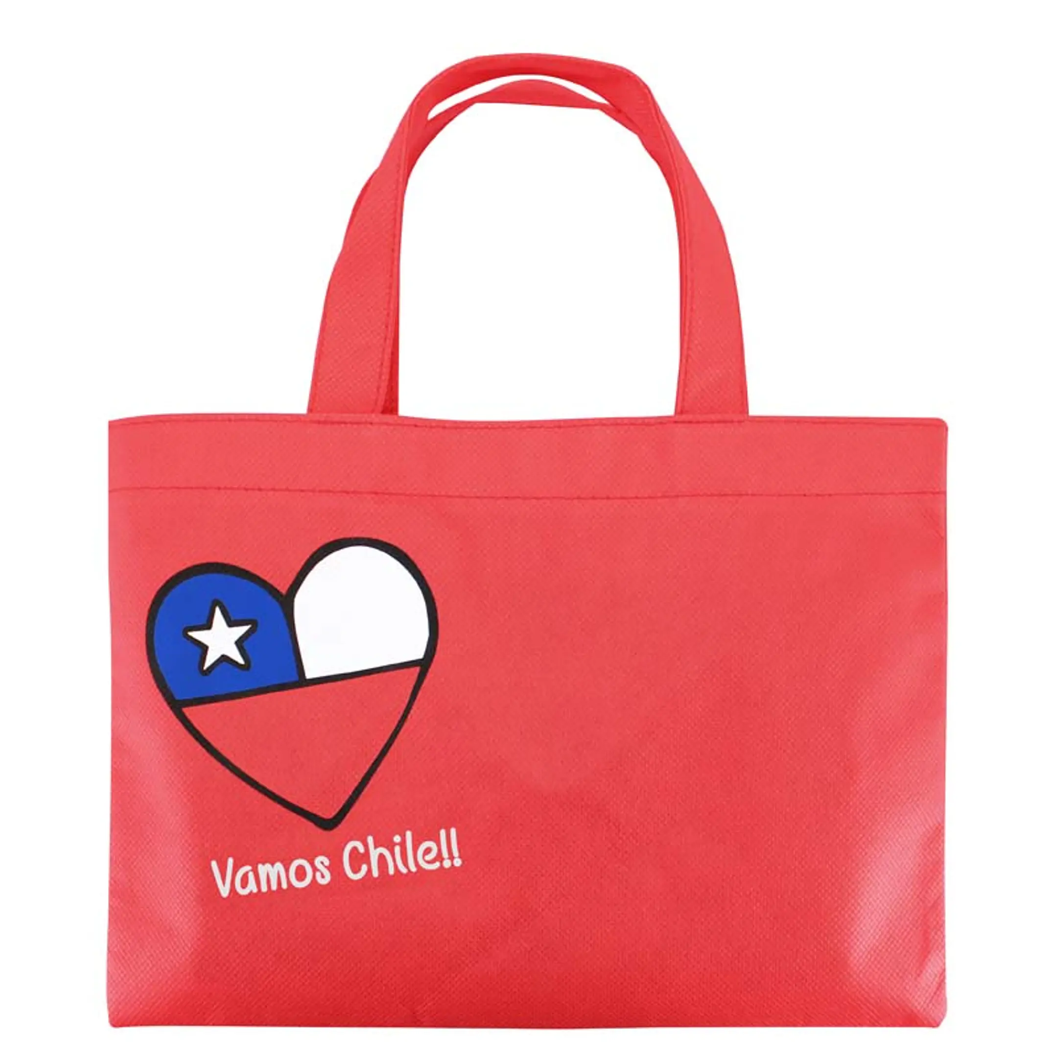 Bolsa TNT Vamos Chile (Pack 100 Unidades). 3