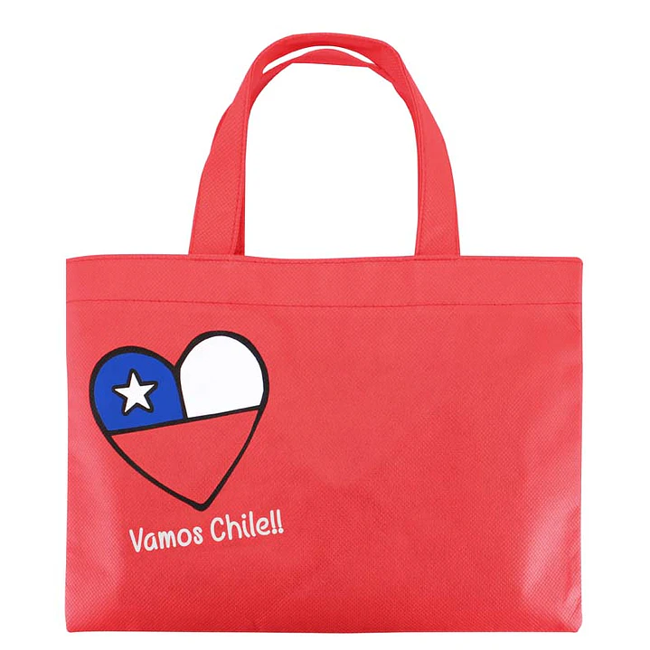 Bolsa TNT Vamos Chile (Pack 100 Unidades). 3