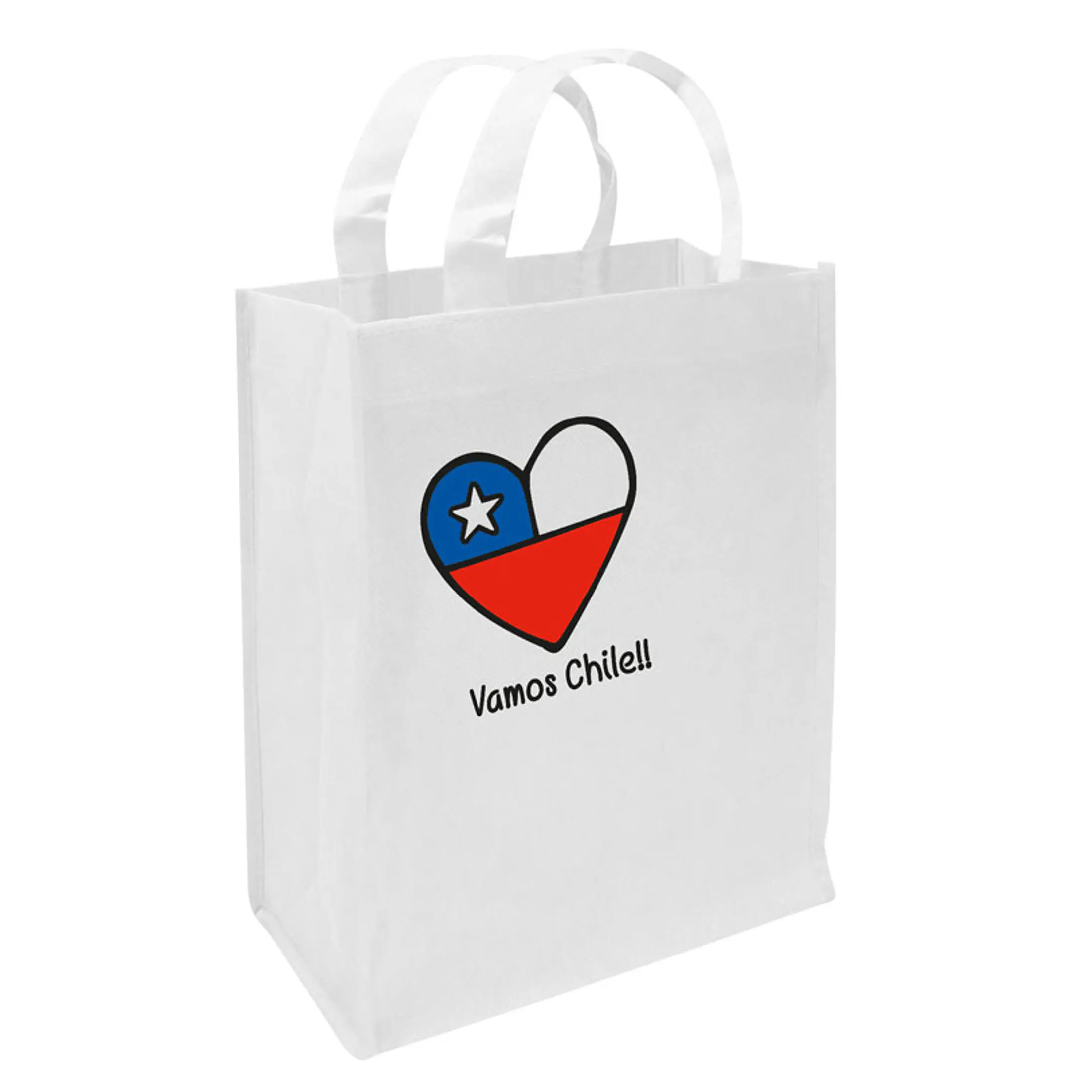 Bolsa TNT Vamos Chile (Pack 100 Unidades). 1