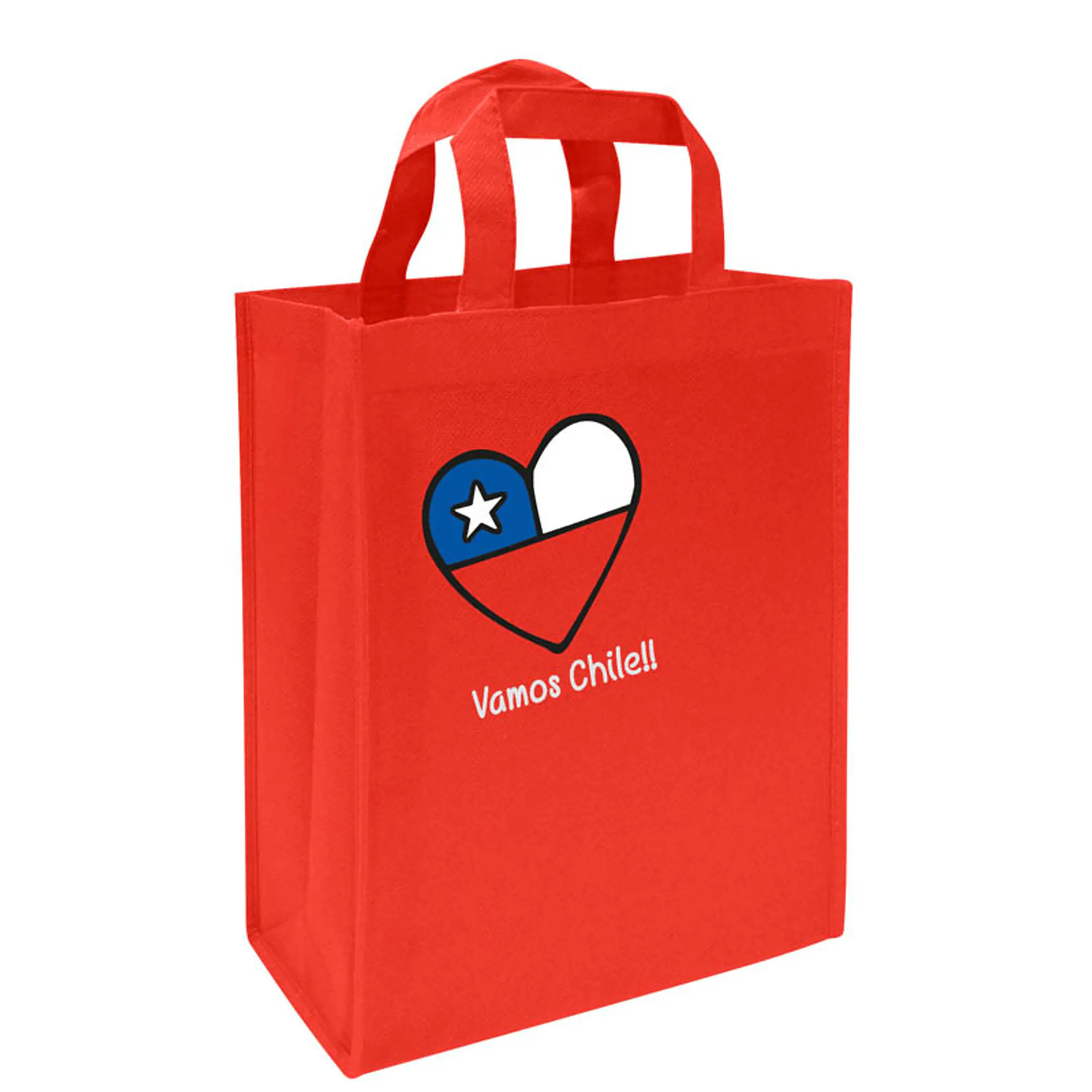Bolsa TNT Vamos Chile (Pack 100 Unidades). 3