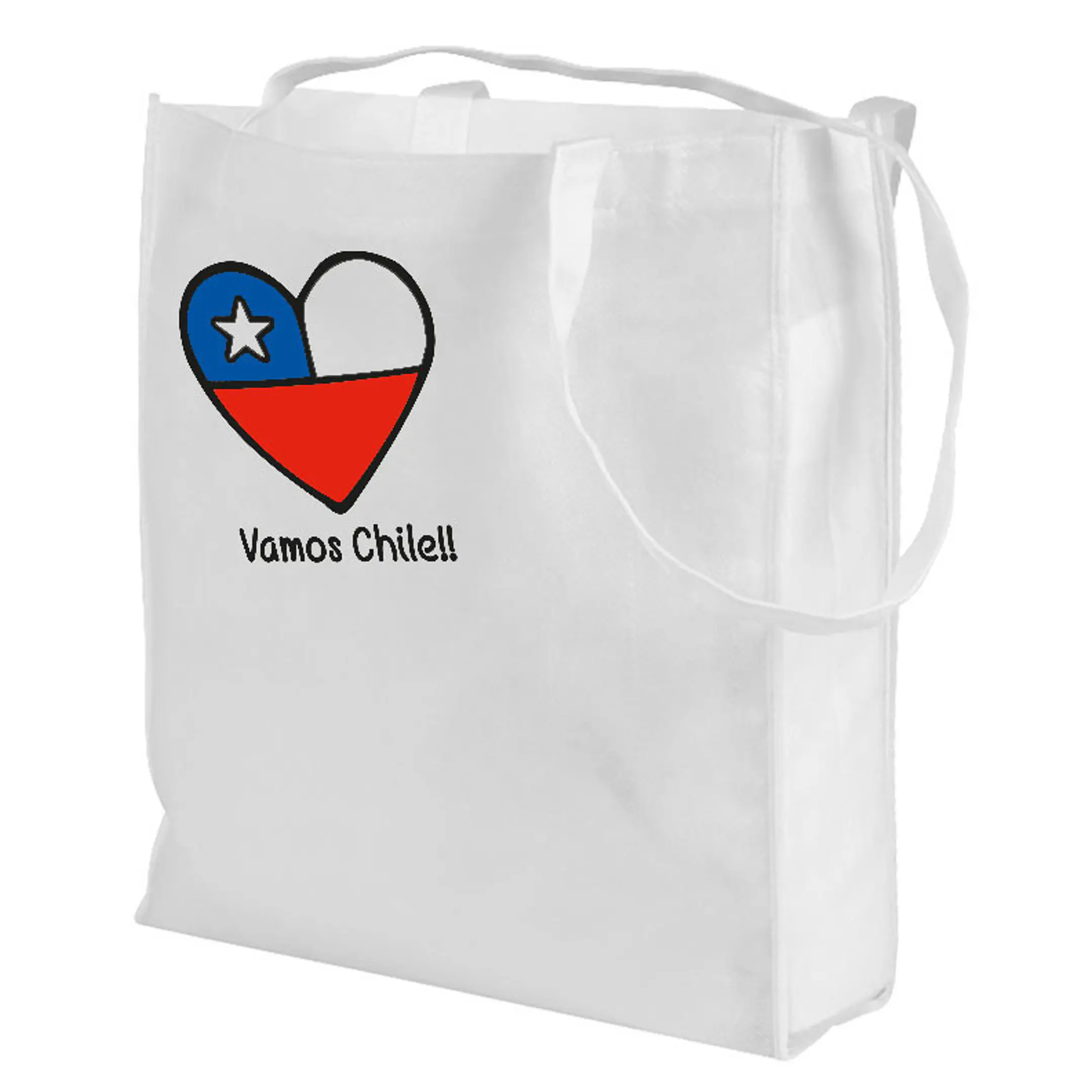 Bolsa TNT Vamos Chile (Pack 100 Unidades). 1