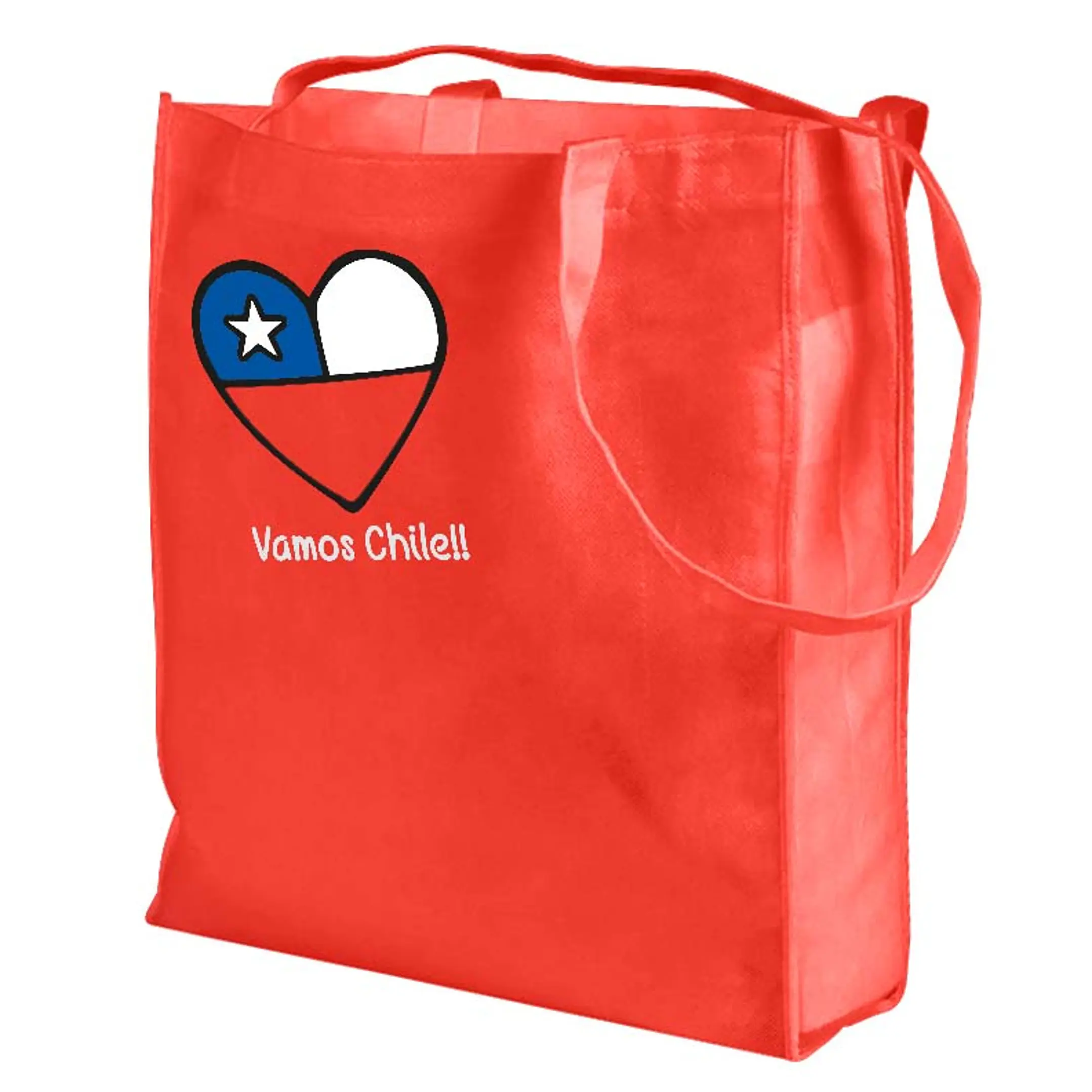 Bolsa TNT Vamos Chile (Pack 100 Unidades). 3