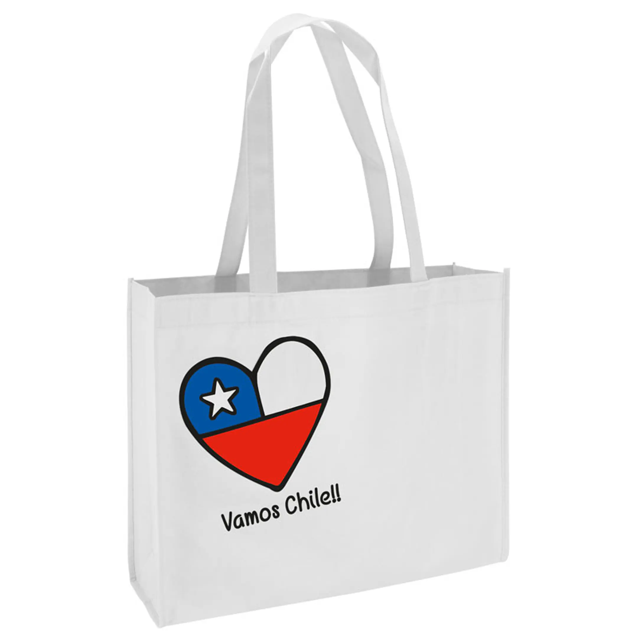 Bolsa TNT Vamos Chile (Pack 100 Unidades). 1