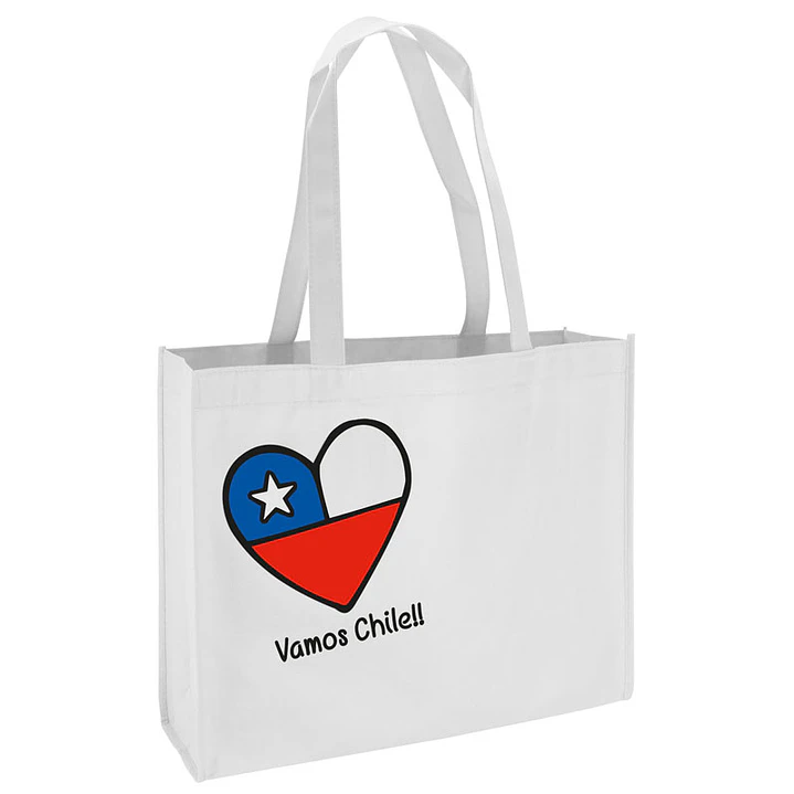 Bolsa TNT Vamos Chile (Pack 100 Unidades). 1