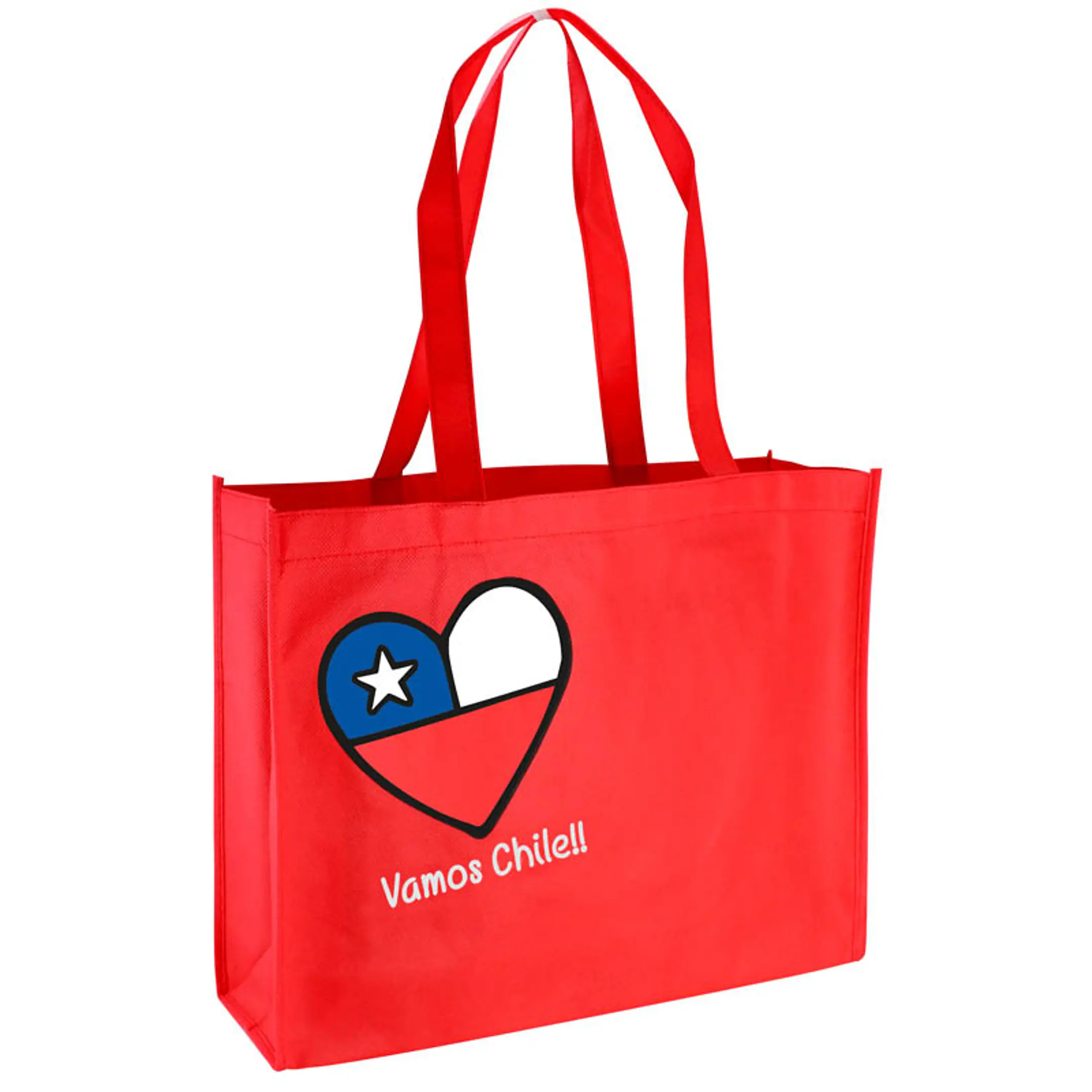 Bolsa TNT Vamos Chile (Pack 100 Unidades). 3