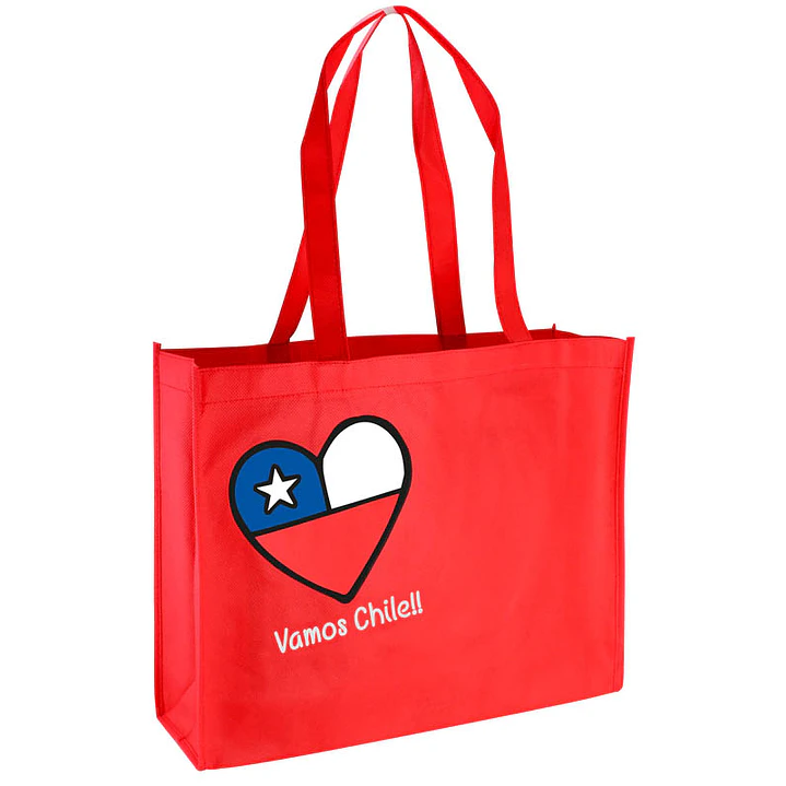 Bolsa TNT Vamos Chile (Pack 100 Unidades). 3
