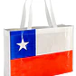 Bolsa TNT Bandera Chilena (Pack 100 Unidades). - Miniatura 1