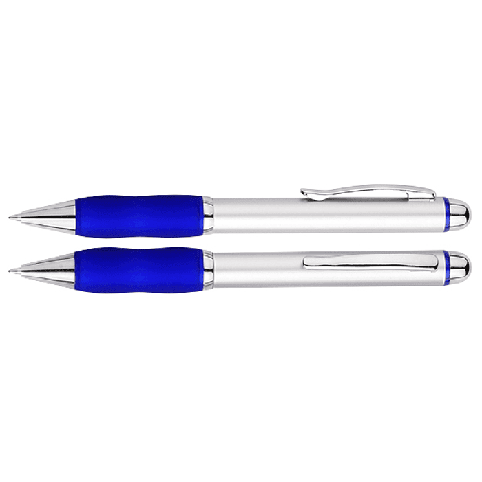 Bolígrafo Plástico Qasar Silver